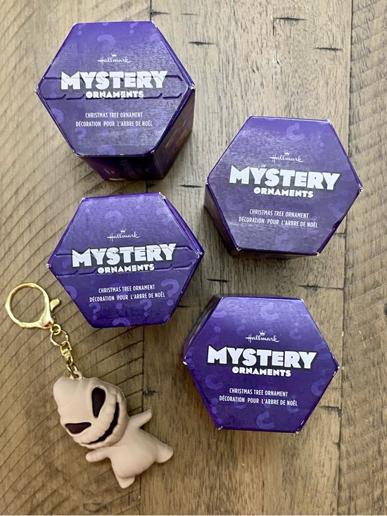 Hallmark Other - 4 Hallmark Nightmare Before Christmas Ornament Blind Boxes & Oogie Boogie Charm